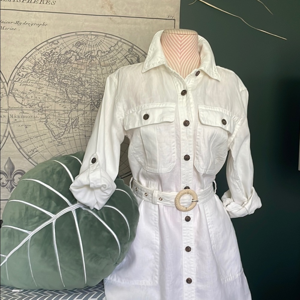 Banana Republic Linen Scout Dress